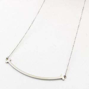 Tiffany T Happy Smile Necklace
